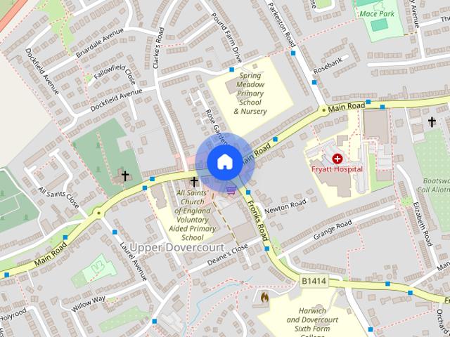 Apartment for rent in Upper Dovercourt, Dale Hill