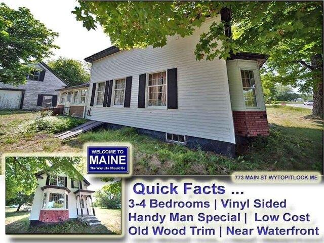 House for sale in Wytopitlock, Maine