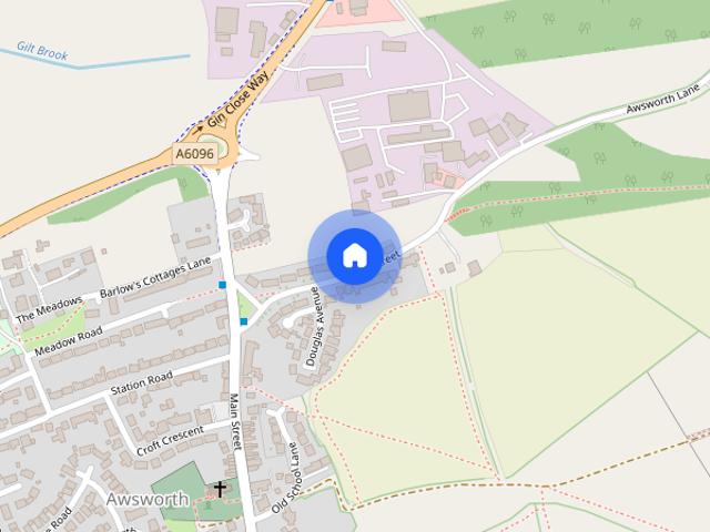 House for rent in Giltbrook, Broxtowe
