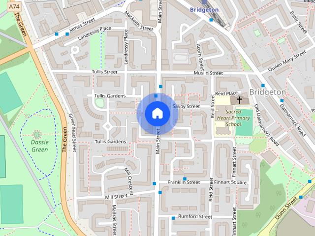 Apartment for rent in Bridgeton, Scotland