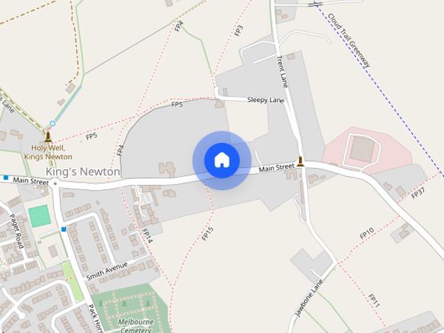 House for rent in King's Newton, South Derbyshire