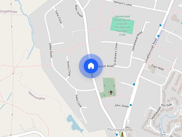 House for rent in Thringstone, Leicestershire