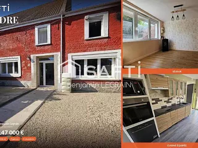 Maison vente à Maing, Nord