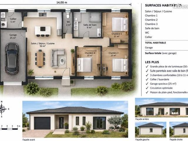 Maison vente à Arbent, Ain