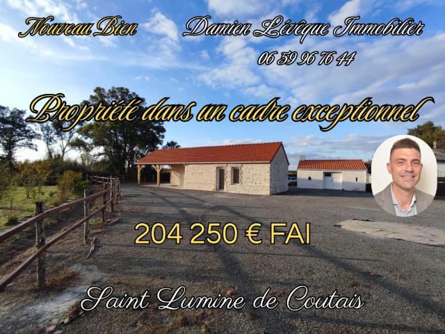 Maison vente à Nantes, Saint-lumine-de-coutais
