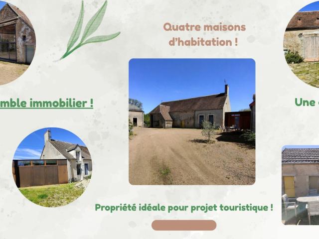 Maison vente à Urciers, Indre