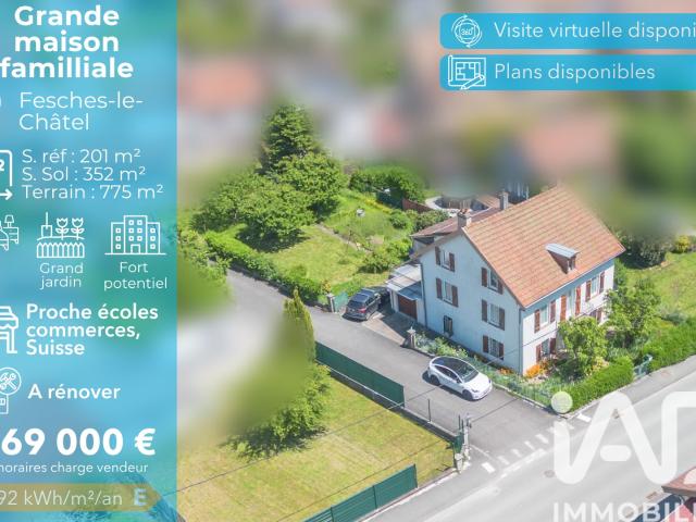 Maison vente à Montbéliard, Fesches-le-châtel