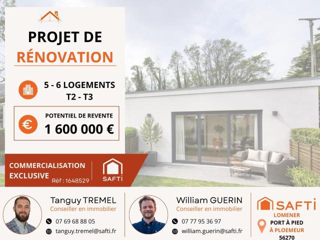 Maison vente à Lorient, Bretagne