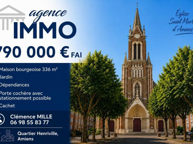 Maison vente à Amiens