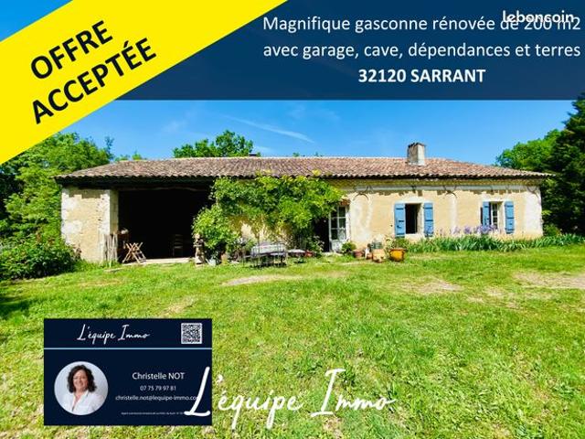 Maison vente à Condom, Sarrant