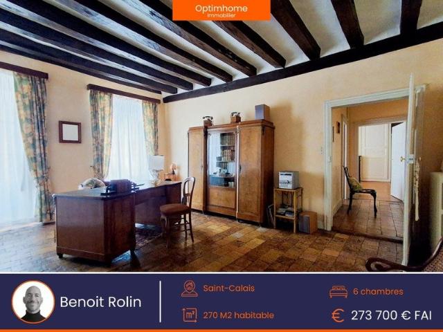 Maison vente à Saint-Calais, Sarthe