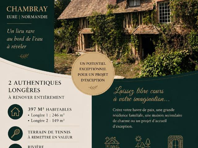 Maison vente à Les Andelys, Chambray