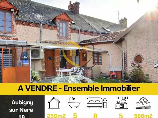 Maison vente à Vierzon, Aubigny-sur-nère