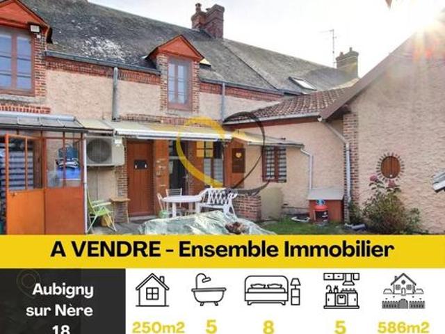 Maison vente à Vierzon, Aubigny-sur-nère