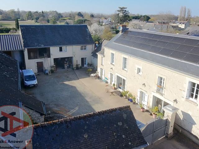 Maison vente à Chinon, Beaumont-en-véron
