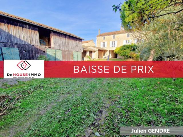 Maison vente à Bas Pontioux, Brioux-sur-Boutonne