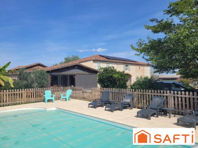 Maison vente à Nérac, Feugarolles