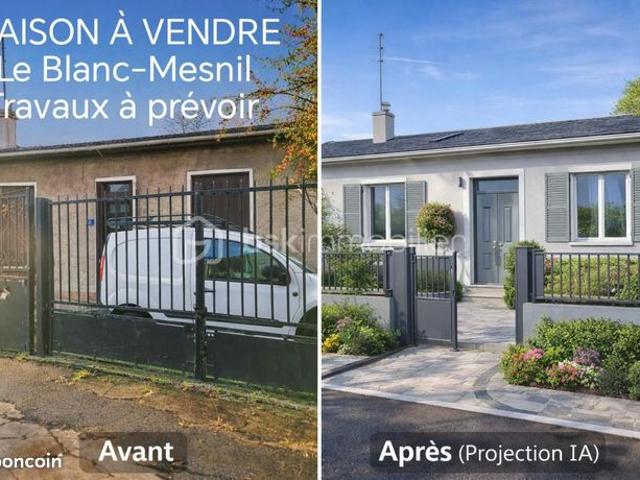Maison vente à Le Raincy, Le Blanc-mesnil