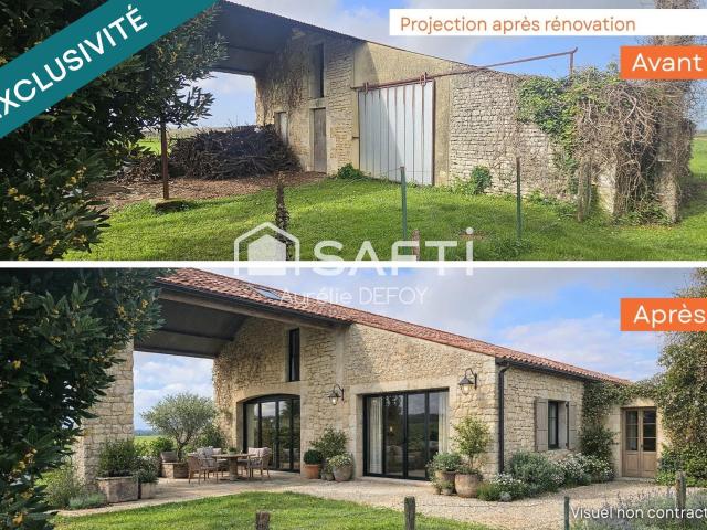Maison vente à Saint-Jean-d'Angély, Sainte-même