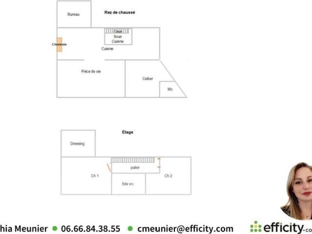 Maison vente à Confolens, Salles-de-villefagnan