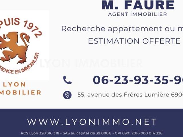 Maison vente à Lyon, Métropole de Lyon