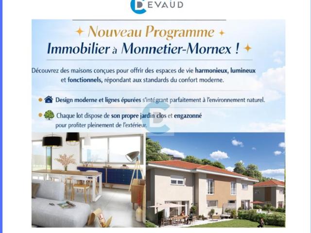 Maison vente à Saint-Julien-en-Genevois, Monnetier-mornex