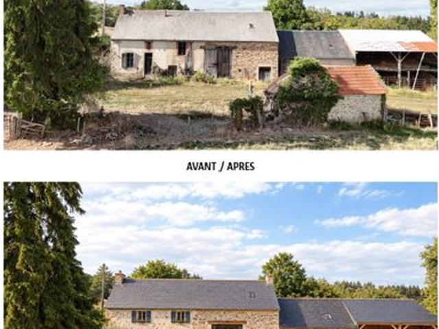 Maison vente à Aubusson, Boussac
