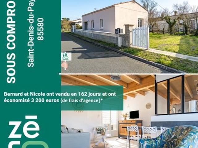 Maison vente à Fontenay-le-Comte, Saint-denis-du-payré