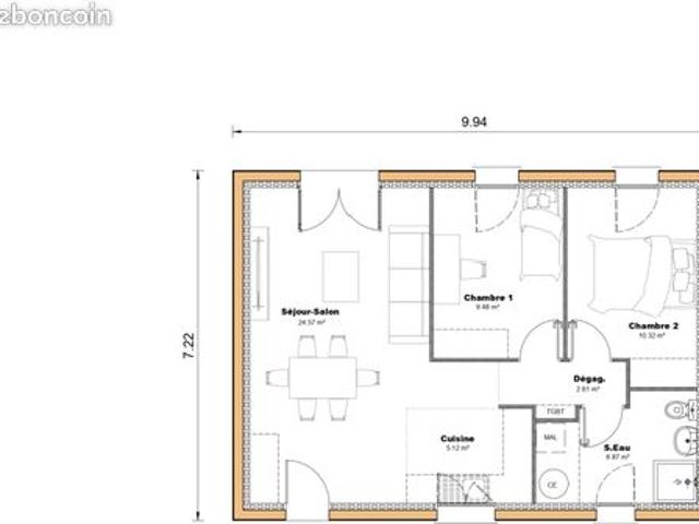 Maison vente à Villeneuve-sur-Lot, Massels