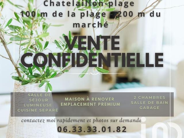 Maison vente à Châtelaillon-plage, Cabane des Pères