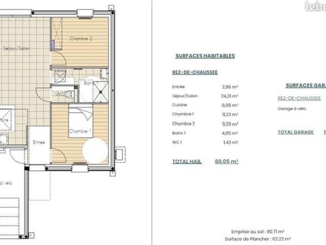 Maison vente à Les Sables-d'Olonne, Sallertaine