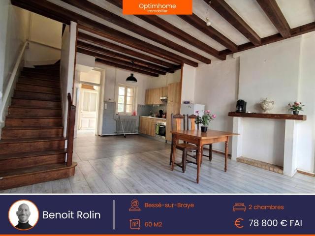 Maison vente à La Chaussaie, Bessé-sur-Braye