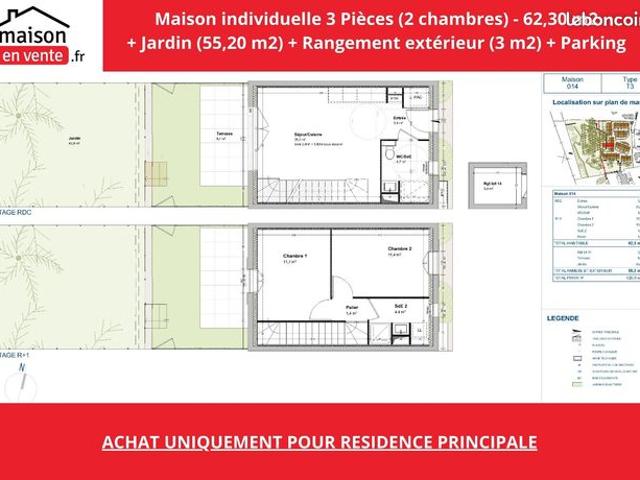 Maison vente à Gap, L'epine