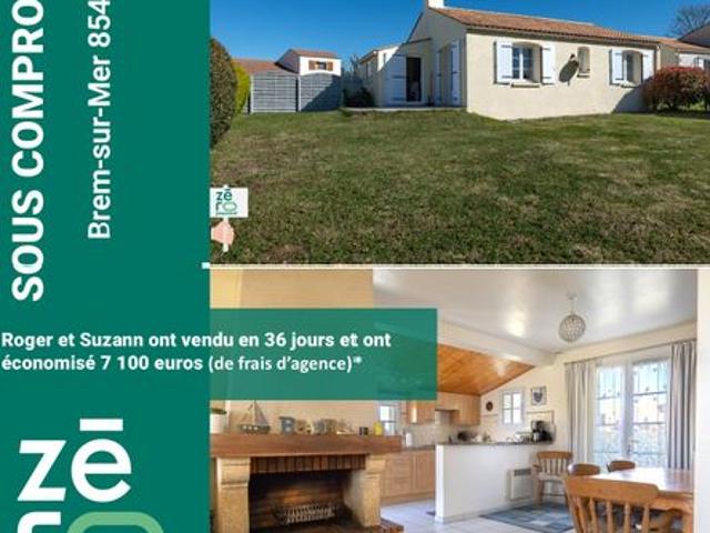 Maison vente à Les Sables-d'Olonne, Brem-sur-mer