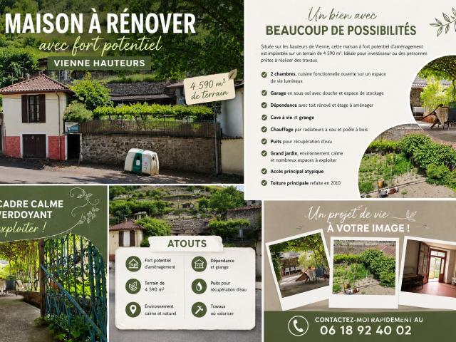 Maison vente à Vienne