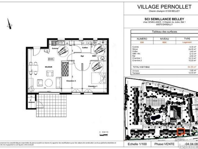 Maison vente à Belley