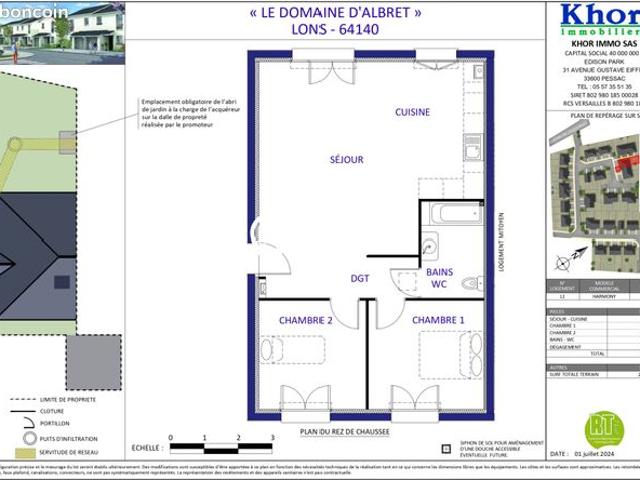 Maison vente à Pau, Lons