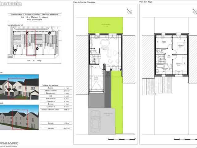 Maison vente à Caen, Douvres-la-délivrande