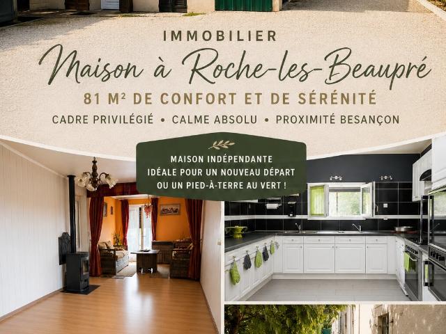 Maison vente à Roche-lez-Beaupré, Doubs