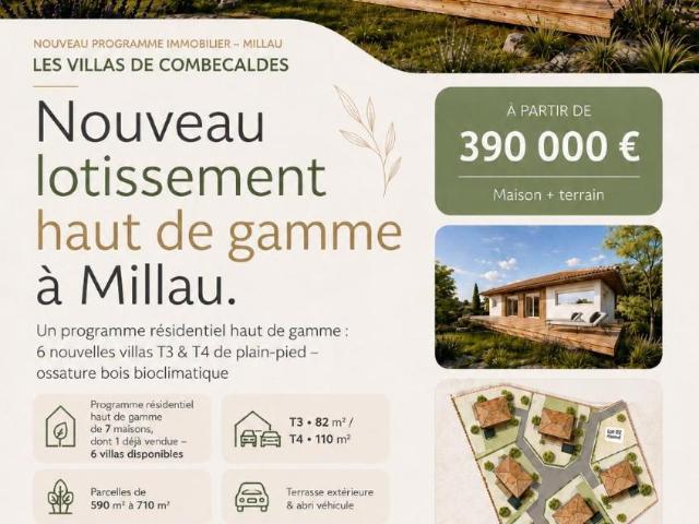 Maison vente à Millau
