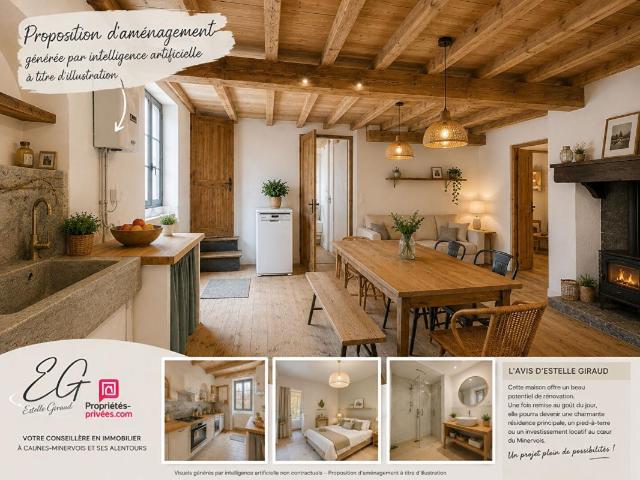 Maison vente à Carcassonne, Caunes-minervois