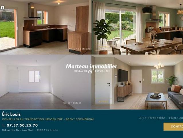 Maison vente à La Flèche, Cérans-foulletourte