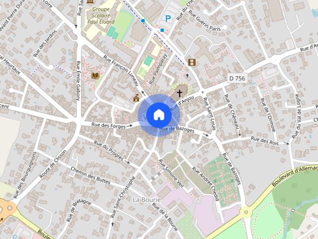 Maison location à Le Bourg, Vallet