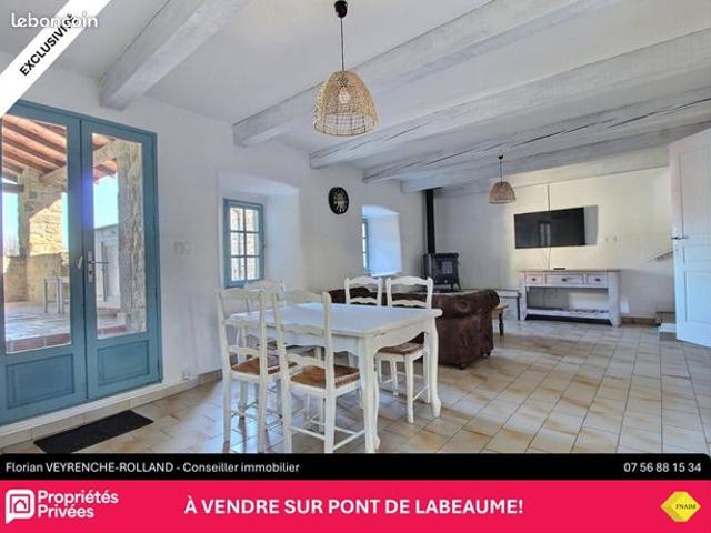 Maison vente à Largentière, Pont-de-labeaume