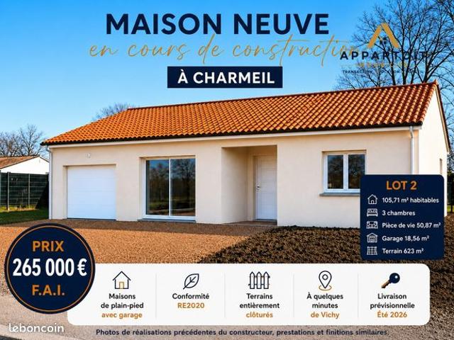 Maison vente à Vichy, Allier