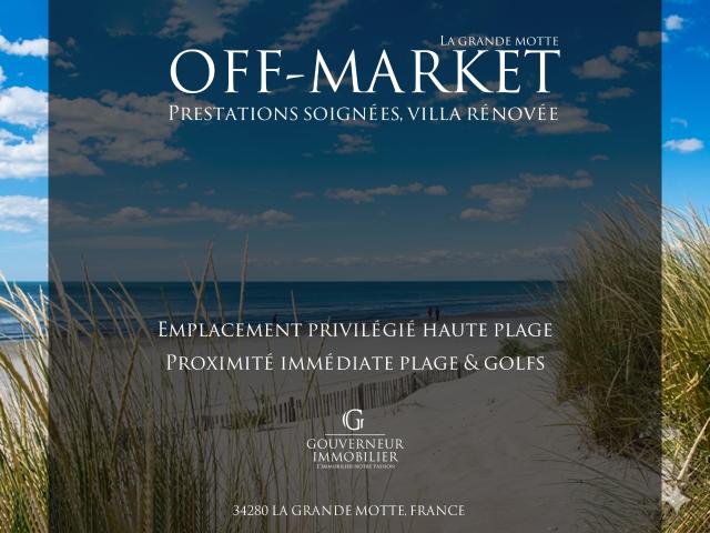 Maison vente à Montpellier, La Grande-motte