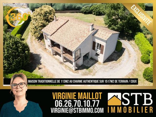 Maison vente à Privas, Coux