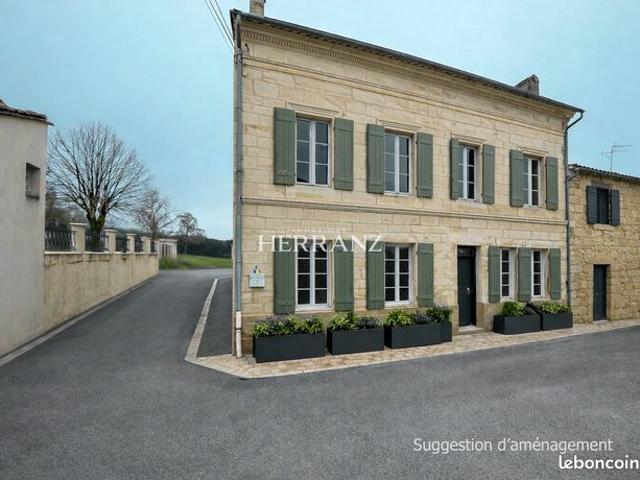 Maison vente à Libourne, Montagne