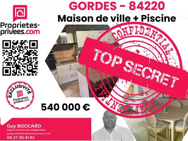 Maison vente à Apt, Gordes