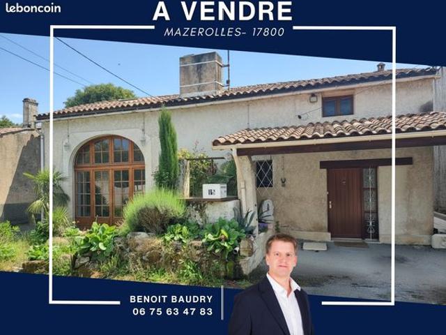 Maison vente à Confolens, Mazerolles